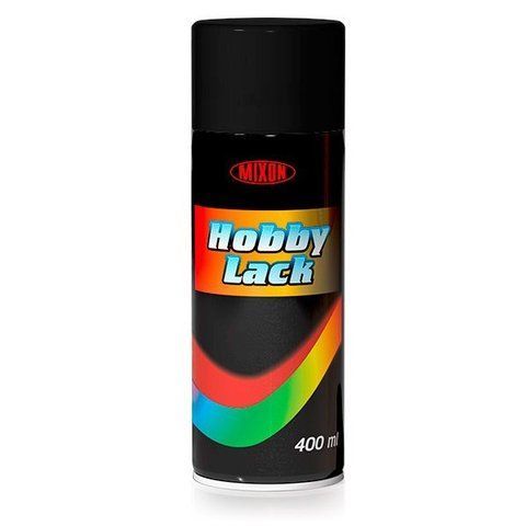 купити Аерозольна фарба Грунт чорна 400 мл Hobby lack 35 00000009211 фото