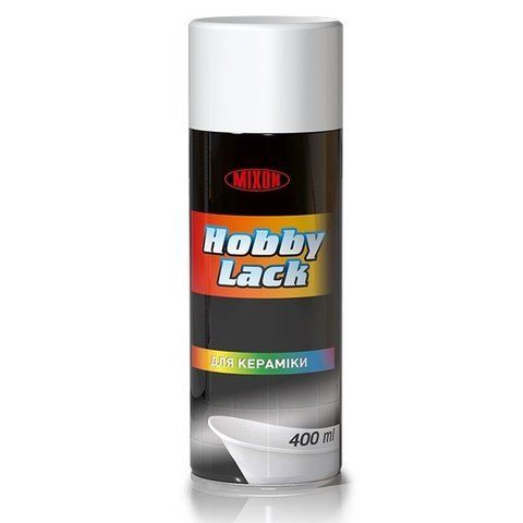 купити Аерозольна фарба для КЕРАМИКИ біла 991 400 мл Hobby lack 00000009631 фото